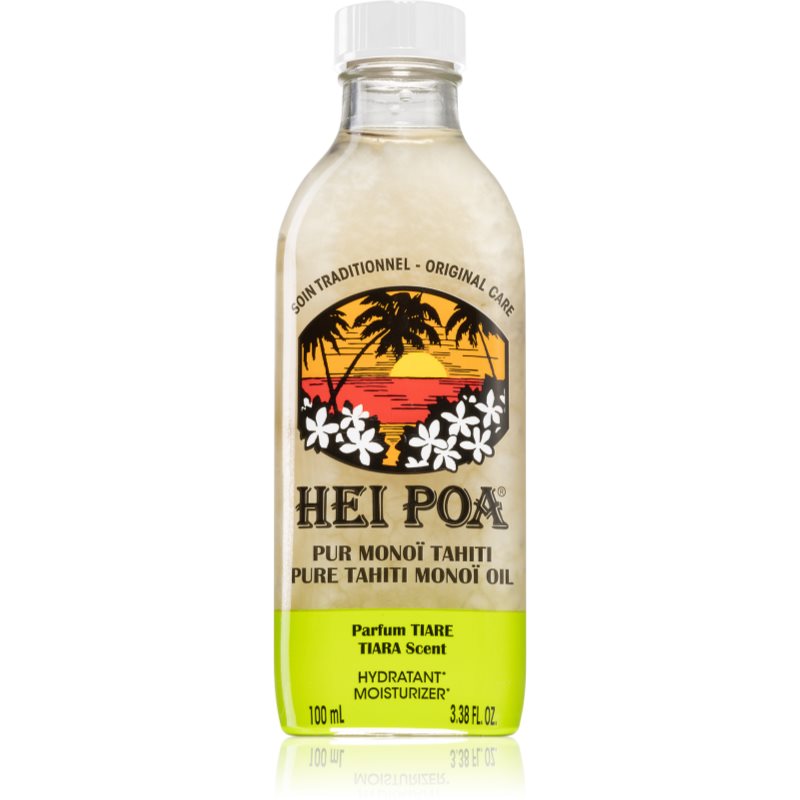 Hei Poa Pure Tahiti Monoï Oil Tiara multifunkcionális olaj testre és hajra 100 ml-Ár