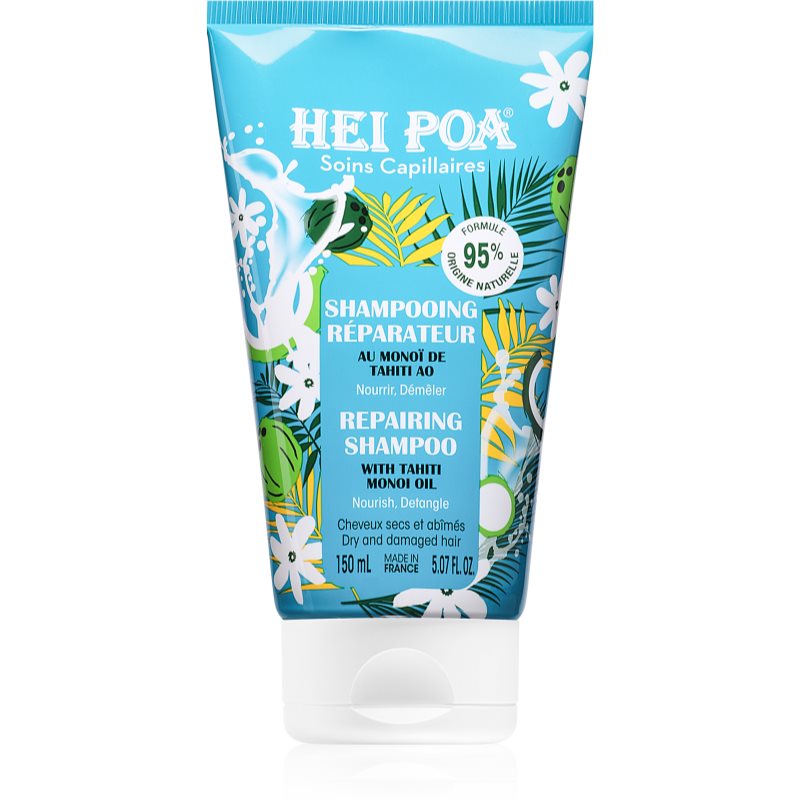 Hei Poa Tahiti Monoi Oil Tiara sampon száraz és sérült hajra 150 ml-Ár