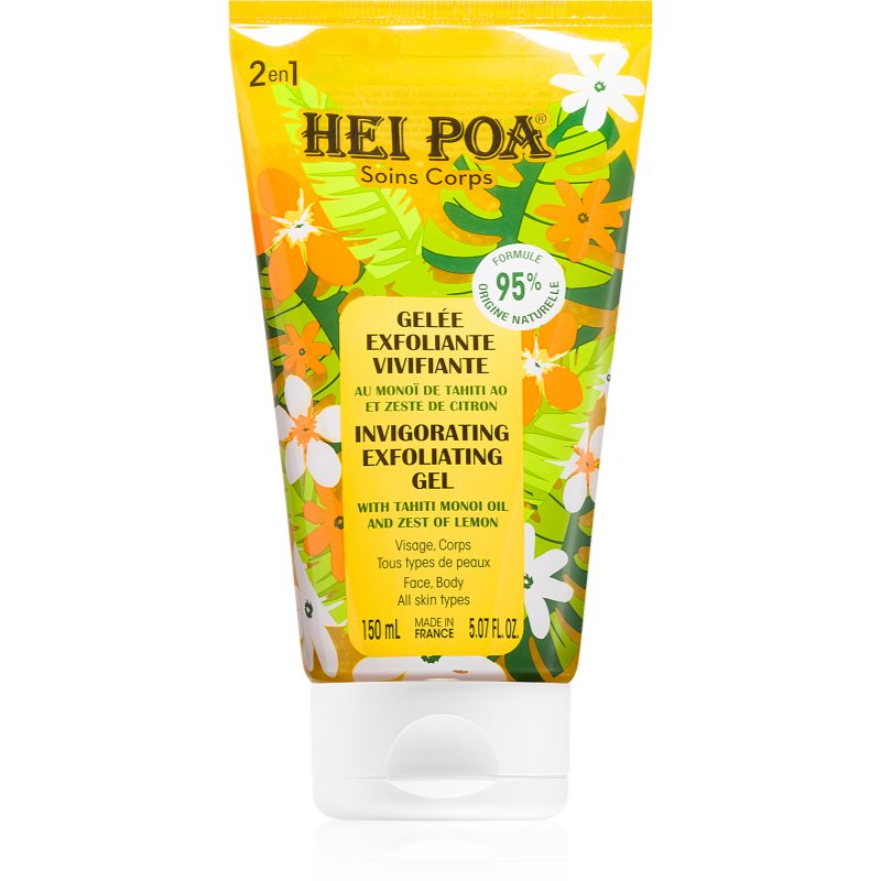 Hei Poa Tahiti Monoi Oil Zest of Lemon bőrradír gél 150 ml-Ár