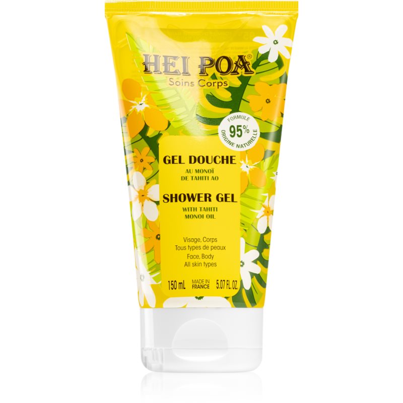 Hei Poa Tahiti Monoi Oil ápoló tusoló gél arcra és testre 150 ml-Ár