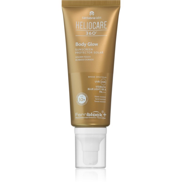 Heliocare 360° Body Glow csillámos testgél napozáshoz SPF 50+ 100 ml-Ár