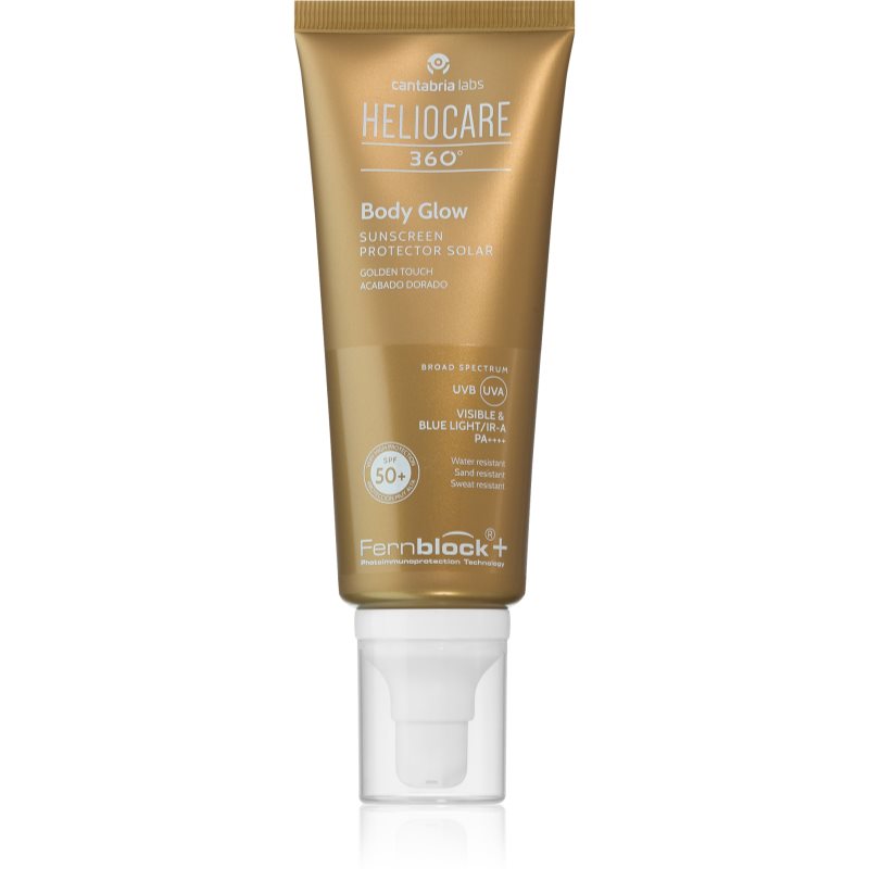 Heliocare 360° Body Glow csillámos testgél napozáshoz SPF 50+ 100 ml-Ár