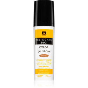 Heliocare 360° Color Gel Oil-Free színező védőgél SPF 50+ árnyalat Bronze 50 ml-Eredeti