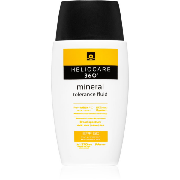 Heliocare 360° Mineral Tolerance Fluid ásványi védő fluid arcra SPF 50 50 ml-Eredeti