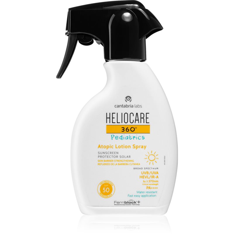 Heliocare 360° Pediatrics Atopic Lotion Spray napozó spray gyermekeknek SPF 50 250 ml-Ár