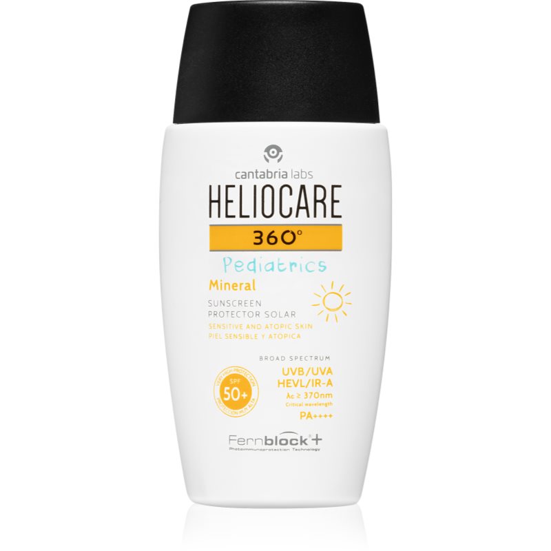 Heliocare 360° Pediatrics ásványi folyékony napozó krém SPF 50+ 50 ml-Ár