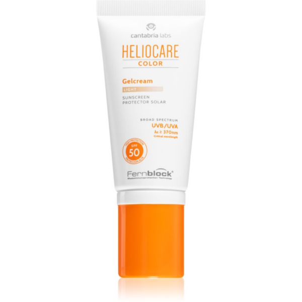 Heliocare Color Gelcream tonizáló géles kérm SPF 50 árnyalat Light 50 ml-Eredeti