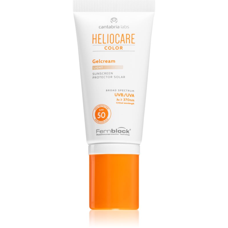 Heliocare Color Gelcream tonizáló géles kérm SPF 50 árnyalat Light 50 ml-Eredeti