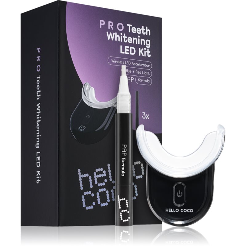 Hello Coco PAP Pro Whitening Led Kit fogfehérítő szett