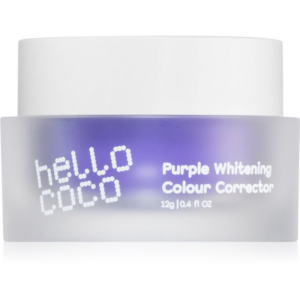 Hello Coco Purple Whitening Colour Corrector por fehérítéshez és foltok eltávolításához 12 g-Ár
