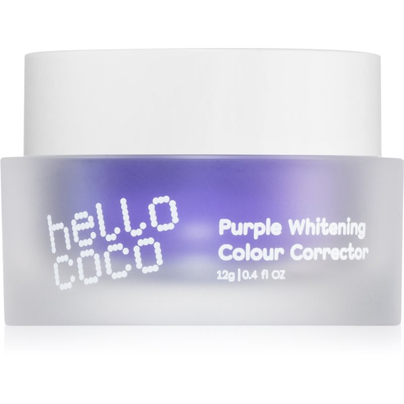 Hello Coco Purple Whitening Colour Corrector por fehérítéshez és foltok eltávolításához 12 g-Ár