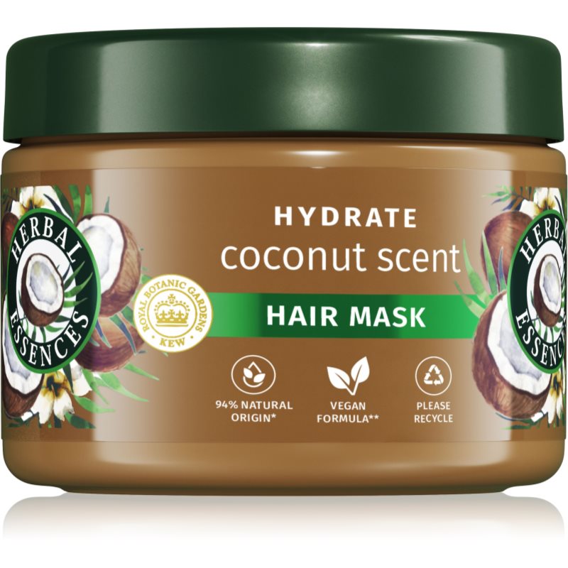 Herbal Essences Coconut Scent Hydrate haj maszk a táplálásért és hidratálásért 300 ml-Ár