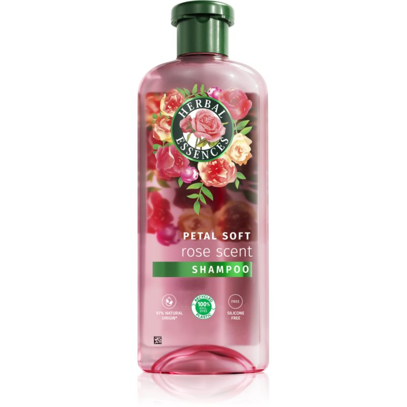 Herbal Essences Rose Scent Petal Soft sampon száraz és sérült hajra 350 ml-Ár