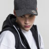 Heringbone Melange Flexfit Black/V.Grey