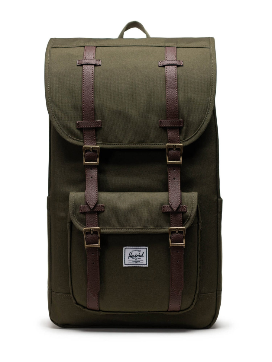 Herschel Hátizsák 'Little America™'  barna / zöld / fehér-Ár