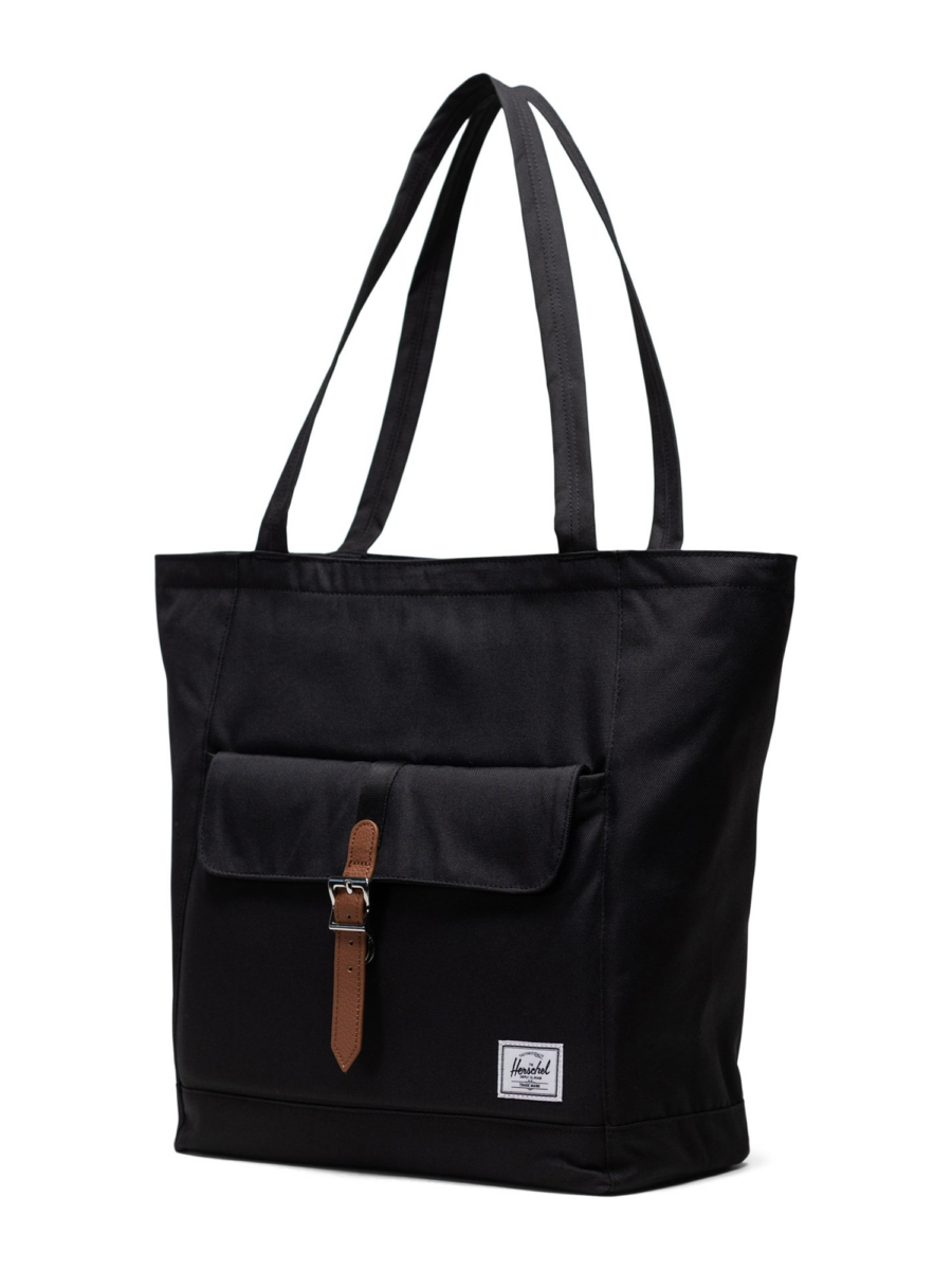 Herschel Shopper táska 'Retreat'  gesztenyebarna / fekete / piszkosfehér-Ár
