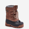 High Warm Children's Snow Boots with Drawstring Lee Cooper Brown