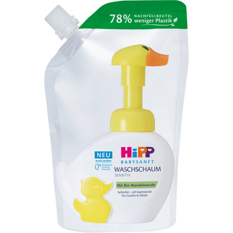 Hipp Babysanft Sensitive tisztító hab utántöltő 250 ml-Ár