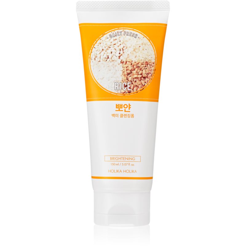 Holika Holika Daily Fresh Rice hidratáló tisztító hab száraz bőrre 150 ml-Eredeti