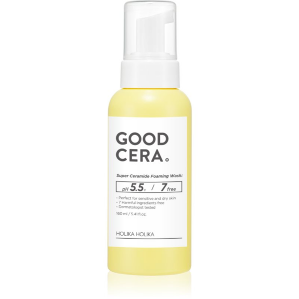 Holika Holika Good Cera hámlasztó és tisztító hab ceramidokkal 160 ml-Eredeti