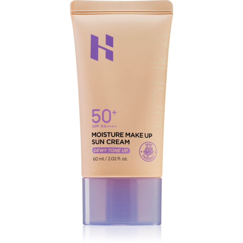 Holika Holika Moisture Make Up Sun Cream védő tonizáló krém arcra SPF 50+ 60 ml-Ár