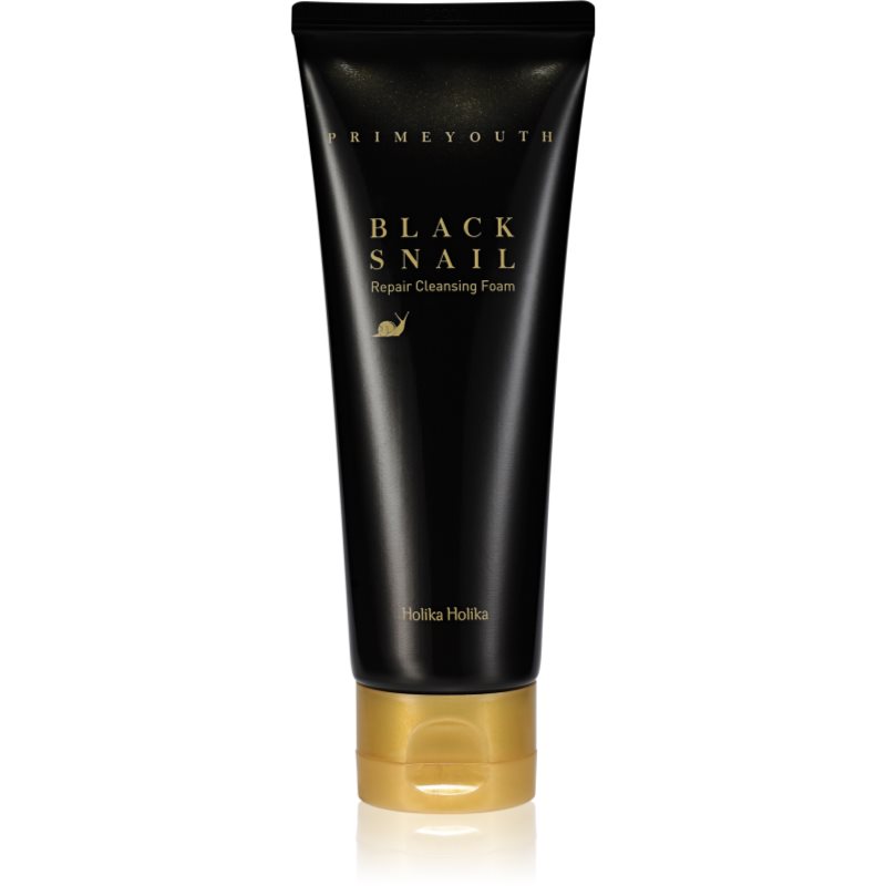 Holika Holika Prime Youth Black Snail tisztító hab csigakivonattal 100 ml-Eredeti