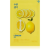 Holika Holika Pure Essence Lemon arcmaszk bőrpuhító és frissítő hatással C vitamin 20 ml-Eredeti