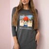 Honey girl graphite print dress