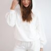 Hoodie set ecru