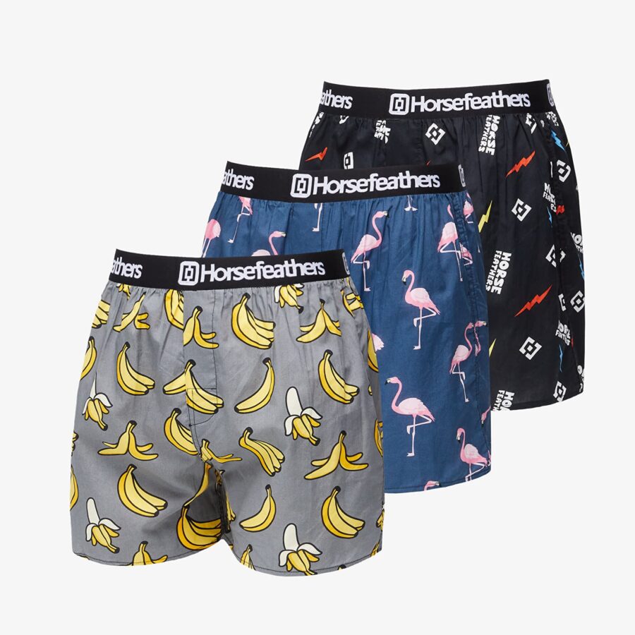 Horsefeathers Frazier 3-Pack Boxer Shorts Multicolor/ Bundle 6 L-alacsony-ár