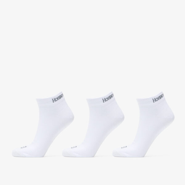 Horsefeathers Rapid 3-Pack Socks White 5-7-alacsony-ár