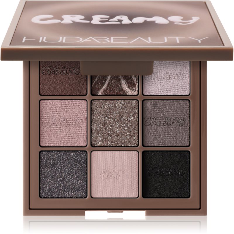 Huda Beauty Creamy Obsessions Eyeshadow Palette szemhéjfesték paletta árnyalat Greige 8.22 g