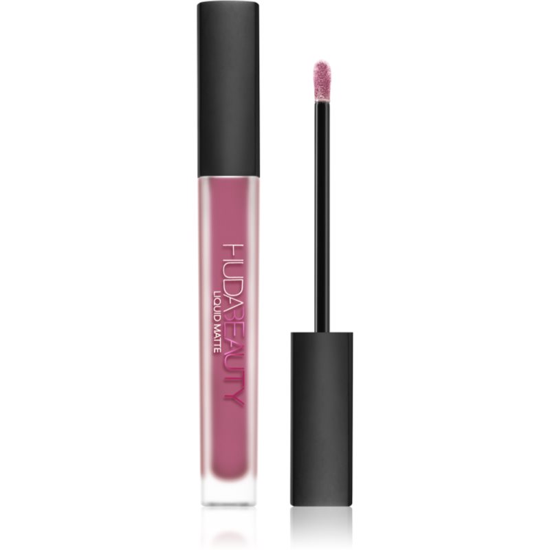 Huda Beauty Liquid Matte Lipstick Ultra-Comfort hosszan tartó rúzs matt hatással árnyalat Muse 4