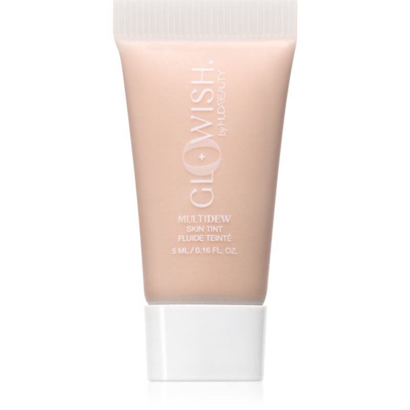 Huda Beauty MultiDew Skin Tint bőrvilágosító tonizáló krém hidratáló hatással árnyalat Porcelain 5 ml-ár