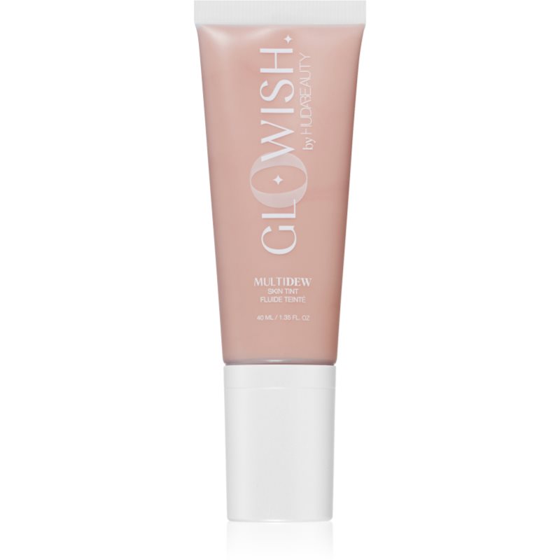 Huda Beauty MultiDew Skin Tint bőrvilágosító tonizáló krém hidratáló hatással árnyalat Tan 40 ml-Ár