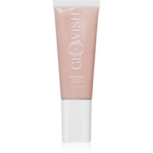 Huda Beauty MultiDew Skin Tint bőrvilágosító tonizáló krém hidratáló hatással árnyalat Tan-Light 40 ml-ár