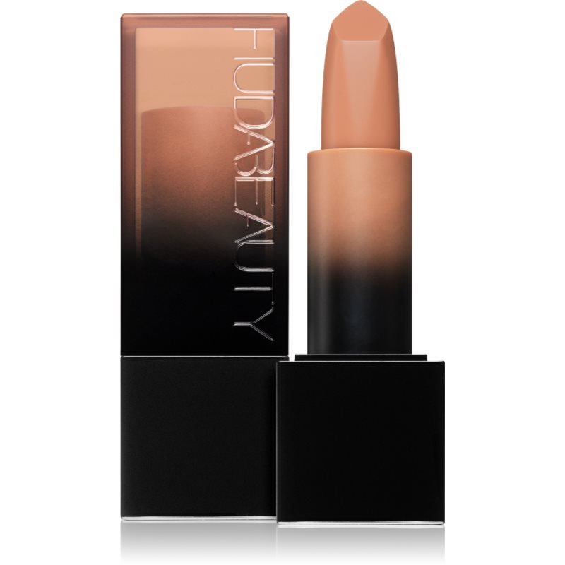 Huda Beauty Power Bullet Cream Glow hidratáló rúzs árnyalat Bossy Brown Empress 3 g-ár