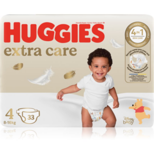 Huggies Extra Care Size 4 eldobható pelenkák 8-16 kg 33 db-Ár