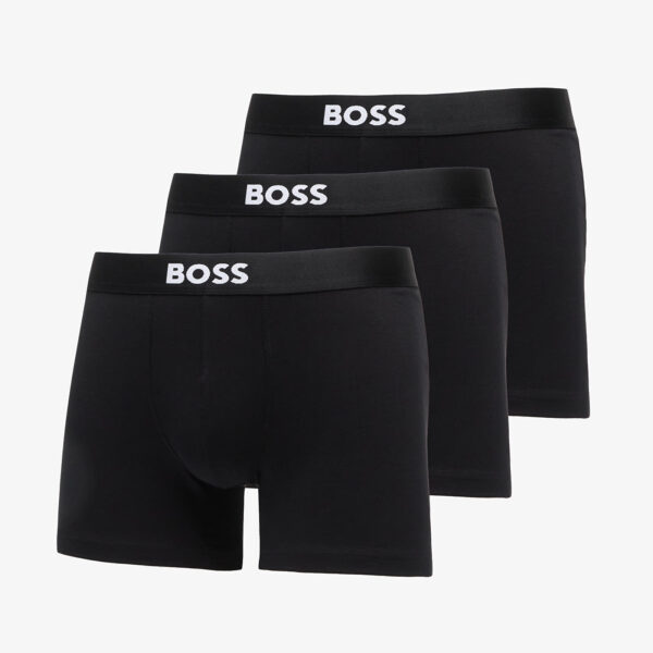 Hugo Boss Boxer Briefs 3-Pack Boss One Black S-alacsony-ár