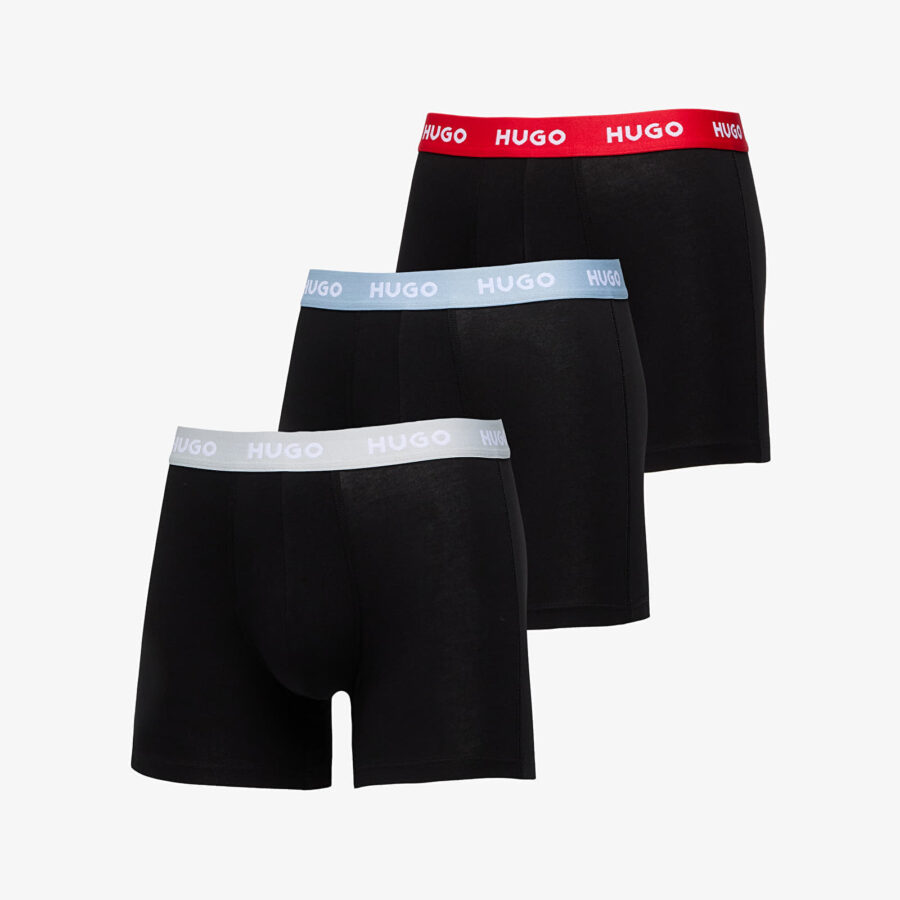 Hugo Boss Boxer Briefs 3-Pack Multicolor S-alacsony-ár