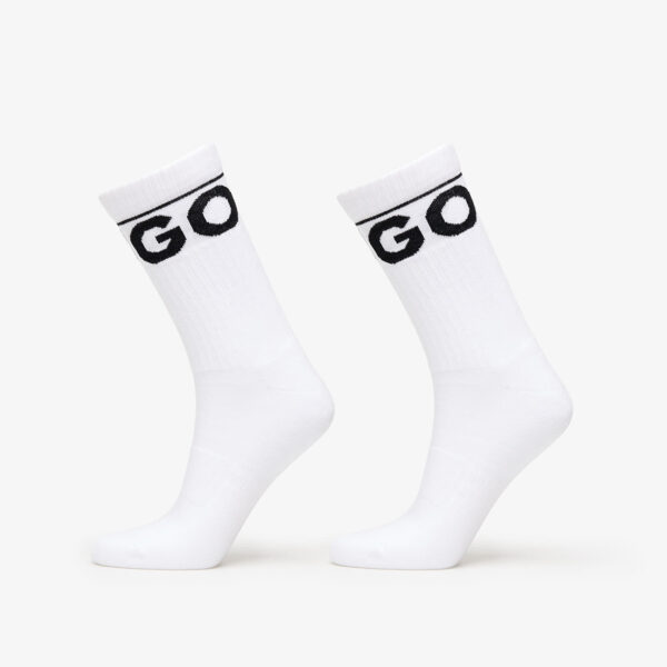 Hugo Boss Iconic Socks 2-Pack White 43-46-alacsony-ár