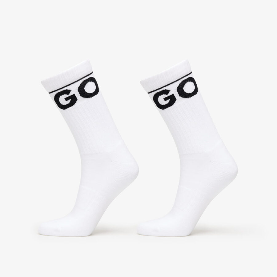 Hugo Boss Iconic Socks 2-Pack White 43-46-alacsony-ár