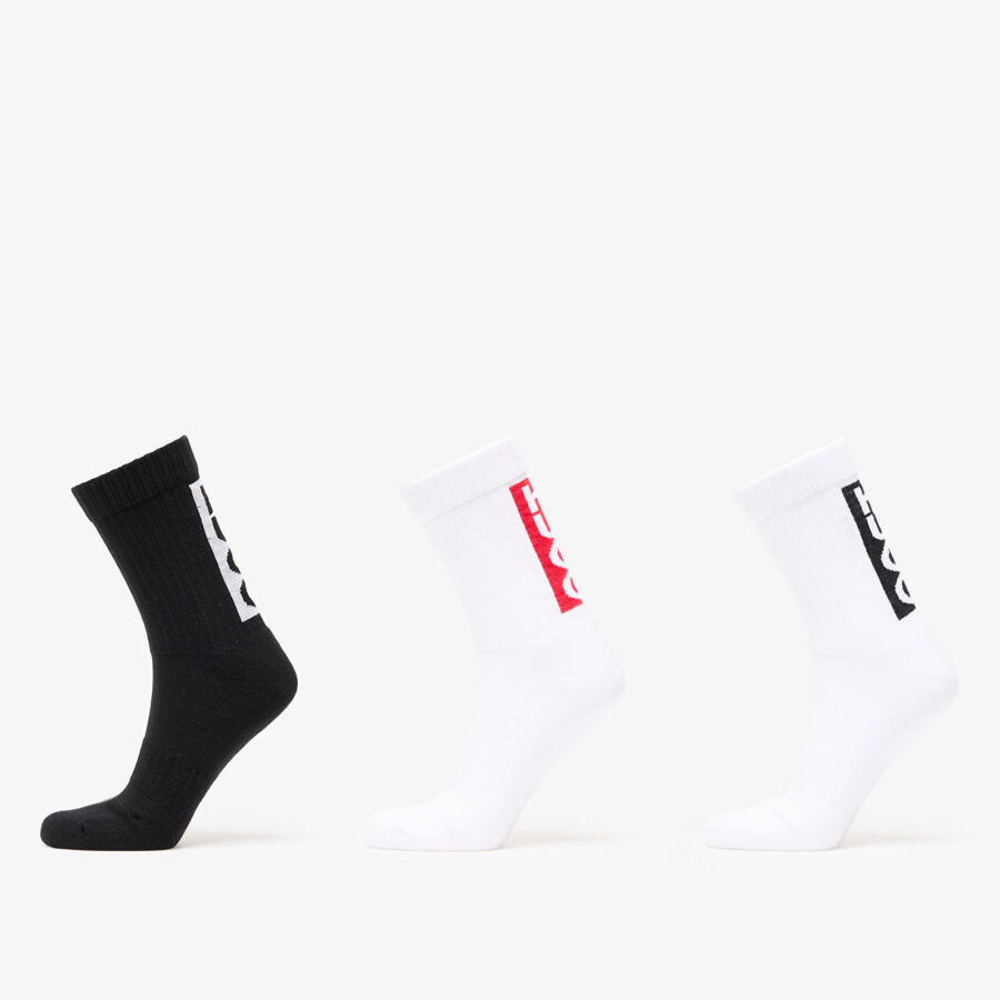 Hugo Boss QS Back Label CC 3-Pack Multicolor 39-42-alacsony-ár
