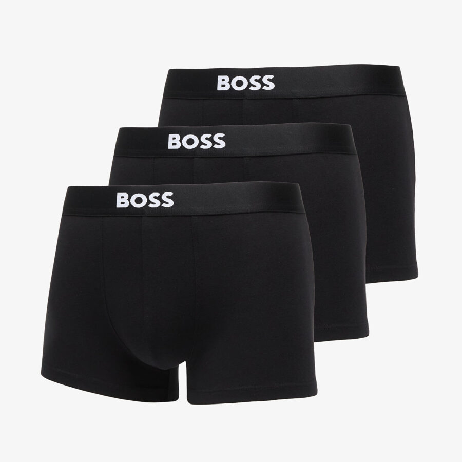 Hugo Boss Trunk 3-Pack Boss One Black L-alacsony-ár