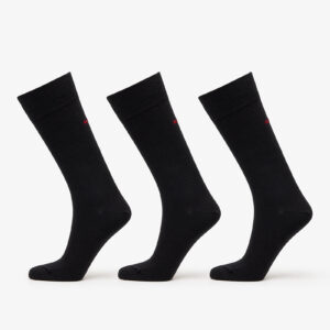 Hugo Boss Uni Socks 3-Pack Black 43-46-alacsony-ár