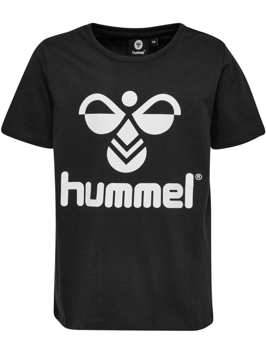 Hummel Póló 'Tres'  fekete / fehér-hu