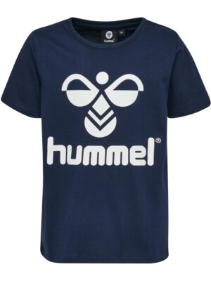 Hummel Póló 'Tres'  tengerészkék / fehér-hu