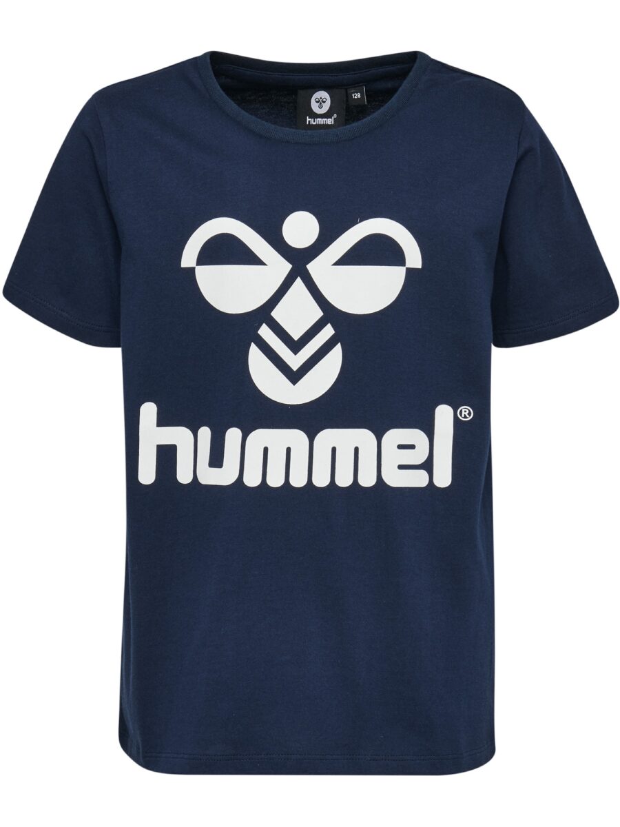 Hummel Póló 'Tres'  tengerészkék / fehér-hu