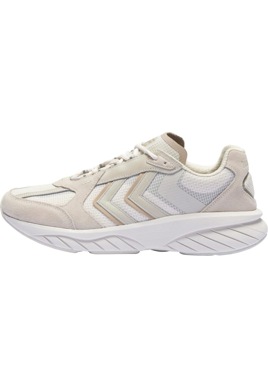 Hummel Rövid szárú sportcipők 'REACH LX 6000'  gitt / homok / fehér-hu