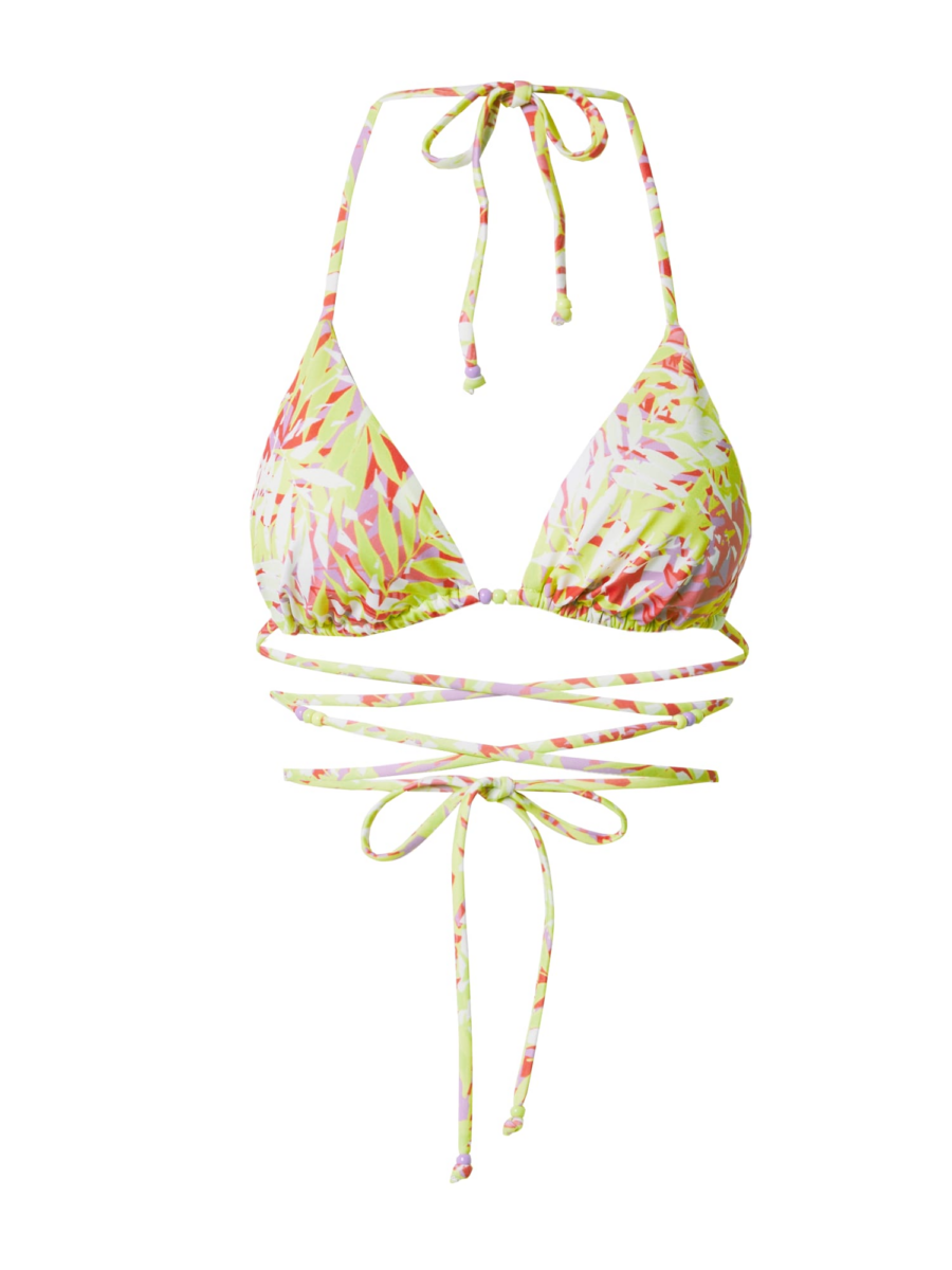 Hunkemöller Bikini felső 'Marrakesh'  nád / rózsaszín / piros / fehér-Hungary